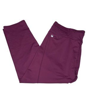 Fabletics Merlot Alessia Capri Active Pants Size L